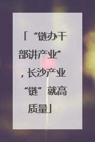“链办干部讲产业”，长沙产业“链”就高质量