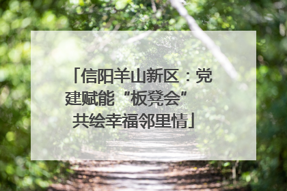 信阳羊山新区：党建赋能“板凳会” 共绘幸福邻里情