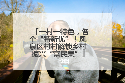 一村一特色，各个“特新优”！凤泉区村村解锁乡村振兴“富民果”
