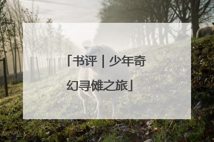 书评｜少年奇幻寻傩之旅