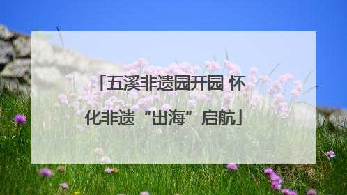 五溪非遗园开园 怀化非遗“出海”启航