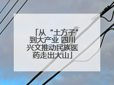 从“土方子”到大产业 四川兴文推动民族医药走出大山