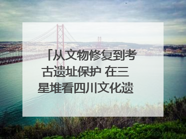 从文物修复到考古遗址保护 在三星堆看四川文化遗产焕发新光彩｜您牵挂的四川