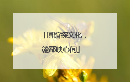 博馆探文化,赣鄱映心间