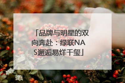 品牌与明星的双向奔赴：绿联NAS邂逅易烊千玺