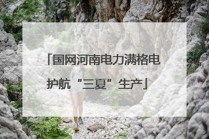 国网河南电力满格电护航“三夏”生产