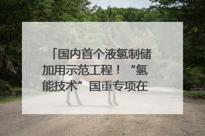 国内首个液氢制储加用示范工程！“氢能技术”国重专项在四川南充启动｜打赢经济发展翻身仗