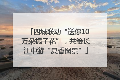 四城联动“送你10万朵栀子花”，共绘长江中游“夏香图景”