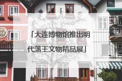 大连博物馆推出明代藩王文物精品展