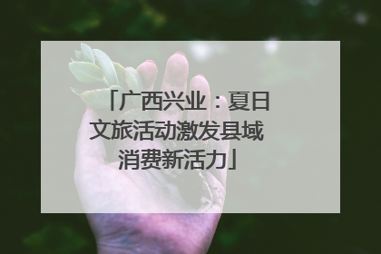 广西兴业：夏日文旅活动激发县域消费新活力