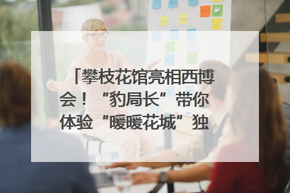 攀枝花馆亮相西博会！“豹局长”带你体验“暖暖花城”独特魅力｜西博视界