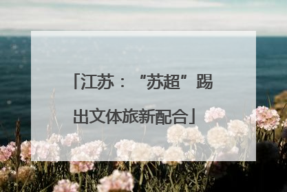 江苏：“苏超”踢出文体旅新配合