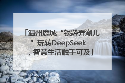 温州鹿城“银龄弄潮儿”玩转DeepSeek，智慧生活触手可及