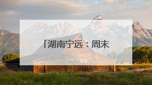 湖南宁远：周末政务“不打烊” 便民服务暖人心