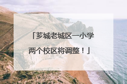 芗城老城区一小学两个校区将调整！
