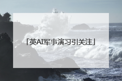 英AI军事演习引关注