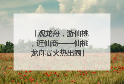 观龙舟，游仙桃，逛仙商——仙桃龙舟赛火热出圈