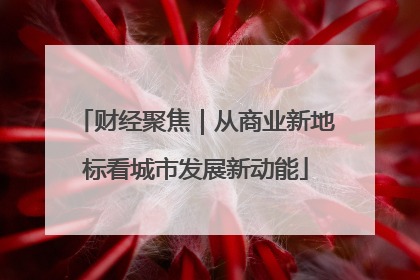 财经聚焦｜从商业新地标看城市发展新动能