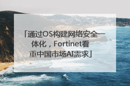 通过OS构建网络安全一体化，Fortinet看重中国市场AI需求