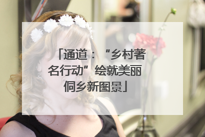 通道：“乡村著名行动”绘就美丽侗乡新图景