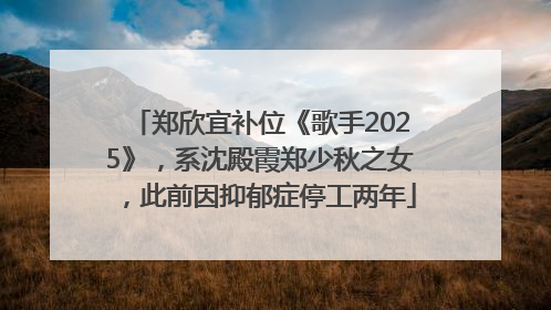 郑欣宜补位《歌手2025》，系沈殿霞郑少秋之女，此前因抑郁症停工两年