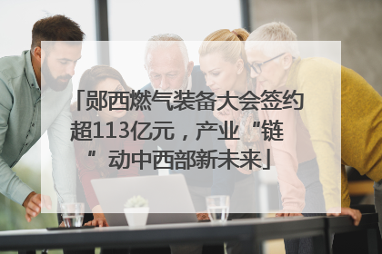 郧西燃气装备大会签约超113亿元，产业“链”动中西部新未来