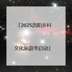 2025洛阳乡村文化旅游季启动